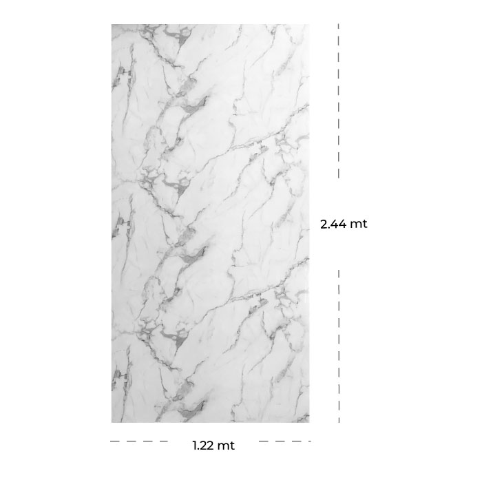 Cod.-BV1210-BLANCO Mármol SPC / BV1210 – 2.5 mm - Imagen 1